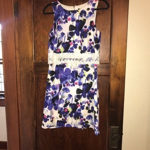 Floral print dress